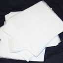 ThreadNanny Tearaway Machine Embroidery Stabilizer Backing 100 Precut Sheets - 8x8 inch fits 4x4 inch Hoop 45gms