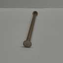 Ivilon Tension Curtain Rod - Spring Tension Rod for Small Windows or Shower, 16 to 24 Inch. Warm Gold