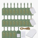 Amylove Bulk Luggage Tags Wedding Favors Adventure Begins Luggage Tags for Guests Travel Tag for Suitcase Bridal Gift 24 Pack