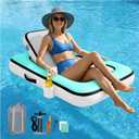 Floating Chairs with Backrest & Cup Holder 300LBS Heavy Duty, Large