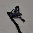 BARKLESS Muzzle Leash for Heavy Pullers, No Pull Stylish Head Halter for Large Aggressive Dogs, Gentle Dog Face Harness Stops Pet Pulling and Choking on Walks, Adjustable Head Collar (L (Snout Cir: 11"-12), Blue)