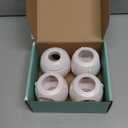 Child Safety Door Knob Cover (4 Pack) Hard-to-Remove Dual-Lock Door Handle Covers for Kids - Reusable Baby Proof Door Knob Locks - Installs Easily, No Tools Needed (White)