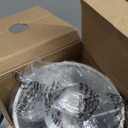 Unicozin Table Lamp, 3 CCT 3000K/4500K/6500K & RGB Color Changing, Stepless Dimmable Small Bedside Lamp for Reading, Ambience Nightstand Light for Home Decor Party, Beige Shade (14.5in)