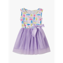 Girls Sleeveless Dress Toddler Bunny Tutu Sundress Casual Party Dresses, Size 130