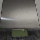Taylor 11lb Stainless Steel Digital Kitchen Scale, Ultra-Thin, Silver