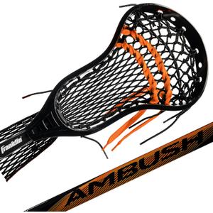 Franklin Sports Ambush Men's + Women's Lacrosse Sticks - Adult + Youth Aluminum Lax Sticks - Boys' + Girls' Game + Training Lacrosse Sticks - Standard + Mini Lax Stick for Kids + Adults