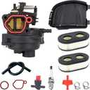 21465 Carburetor Kit For Toro 21465 20339 and 7.25 163cc 22in Recycler Lawn Mower (400000000-408999999) Replacement Parts With Air Filter/Cover