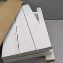 Hanaive Flower Cart Display Stand with Wheels for Bridal Shower Baby Shower Party Large Country Market Vintage Wooden 3 Tier Rolling Table Cart for Display Flower Candy Party Favors and Crafted Items (White)