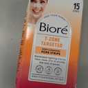 Bior T-Zone Blackhead Remover Strips, Deep Cleansing Pore Strips, (5 Nose + 5 Face + 5 Chin Strips), Instant Pore Unclogging for the T-Zone Area, 15 Count