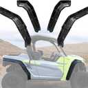 XXL Wider Fender Flares Compatible with 2021-2025 Yamaha Wolverine RMAX2 1000 Accessories Front & Rear Yamaha RMAX 2 1000 2-Seater Extended Mud Guards Mud Flaps Extension