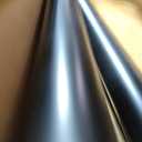 Ivilon Drapery Window Curtain Rod - End Cap Style Design 1 Inch Pole. 72 to 144 Inch Color Black