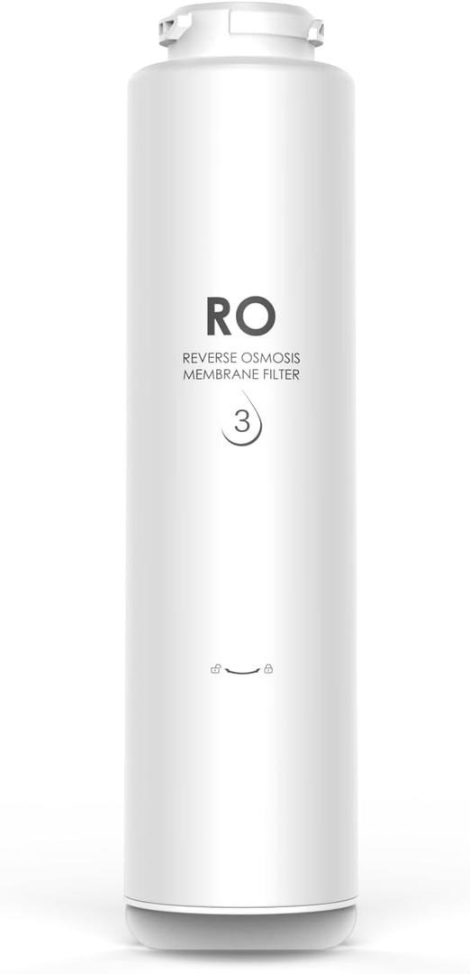 Slevoo Reverse Osmosis System Filter, Replacement RO Filter for F3 1000 GPD Reverse Osmosis System Under-Sink, 36-month Lifetime