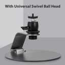 Projector Stand Projectors Bracket for XGIMI Devices H2,Halo,Mogo pro,Mogo pro+ with 360 Rotatable Ball Head &1/4 '' Screw Table Mobile Camera Bracket Aluminum Adjustable Desket