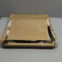 Plumeet Extra Large Retro Wall Clock, 16'' Non Ticking Classic Silent Vintage Wall Clocks Decorative Kitchen Living Room Bedroom - Battery Operated (Copper Gold)