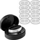 Deep Sleep Training Device Intelligent Throat Massager with Replacement Disposable Gel Patches for Improving Sleep Quality, 1 PCS (Patch＋Device)