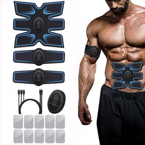 FDA Cleared - EMS Ab Stimulator Muscle Toner Women Men, Tactical x abs Stimulator Military Grade, Muscle Stimulator for Muscle Growth, ab Machine for Stomach arm Leg Neck Workout Equipment Gifts