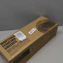 WOPITUES Wood Floating Shelves Set of 6, Shelves for Wall Decor, Farmhouse Shelf for Bedroom, Bathroom Storage Shelves, Book Shelves for Living Room - Rustic Brown (16.5 Inch)