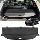 Cargo Cover for Ford Edge 2025-2015 Accessories Retractable Trunk Cover Security Shielding Shade Cargo Luggage Cover Trunk Privacy Protection (Carbon Fiber Texture)