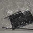 Coward 2 Tier Necklace Stand, Aesthetic Necklace Jewelry Holder, Home Decor Necklace Organizer Stand, Metal Necklace Bracelet Display Rack for Men Women (Black)