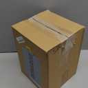 MyGift 8 Compartment Tea Bag Organizer Carousel, Black Metal Wire Packet Holder and 360 Degree Spinning Burnt Solid Wood Base, Coffee Station Storage Caddy