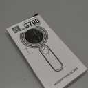 Rechargeable Magnifying Glass with Light, 30X 4.7IN Handheld Large Lightweight Lighted Magnify Len 21 LED 3 Modes Illuminated Book Magnifier forSenior,Reading,Inspection,Coin,JewelryChristmasGift (Black+white)