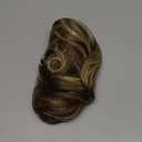 12 Inch Blonde Ponytail Extension - Clip in Ponytail Hair Extensions, Curly Wavy Pony Tails Hair Extensions, Claw Clip Ponytail Extension for Women (Color: Dark Blonde With Beige Highlights)