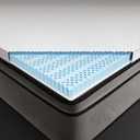 Dormeo The Essentials Mattress Topper, Queen, 2-Inch with Octacell Technology, Plush Comfort, Breathable, Cooling Foam Mattress