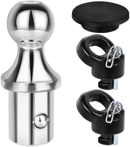 Zditumi 82216057AC Gooseneck Hitch Ball Kit 38K 2-5/16'' Compatible with Dodge Ram 2013-2023 2500 3500 Truck Puck System 82216057AA 82216057AB 82213632 60638 60618 60601 60617