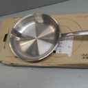 5-Ply Stainless Steel Frying Pan, Full 5-Ply Clad, Brushed, Induction Cooking Pan, Oven Safe, Dishwasher Safe 26Cm