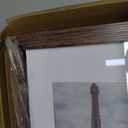 Hongkee 11x14 Picture Frame Set of 2, Made of Real Glass and Rustic Brown Wooden Frame, Display 8x10 Pictures with Mat or 11 x 14 Posters without Mat for Wall Mounting, Gallery Photo Frames