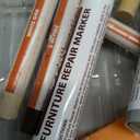 16 Colors Wood Wax Crayons & 8 Colors Furniture Repair Marker Pens, Wood Filler Sticks for Quick Repairing Scratches, Scuffs, Cracks, and Nail Holes on Wood Furniture, Floors