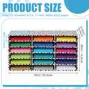 Fuutreo 2 Pcs Classroom Construction Paper Storage,Black Blocks