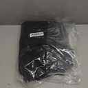 Dokotoo Holiday Dresses for Women 2025 Winter Clothing for Women Long Sleeve V Neck Textured Casual Elegant Tiered Ruffle Swing Mini Babydoll Soft Knit Sweater Dress Wedding Guest Dress Black Large