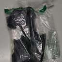 Papinimo Black Resin Jewelry Mannequin Bust Necklace Display Earring Pendant Chain Display Stand Model Holder for Shows Selling Home Decor