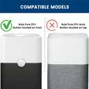 211+ Replacement Filter Compatible with 211+ Air Cleaner Purifier, Particle and Activated Carbon Replacement AllergenBlock Filter 2 Pack