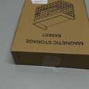 Haotao Magnetic Shelf for Fridge With Wood Lid,Fruit Vegetable Potato & Onion Organizers Storage Basket Bins For Refrigerator Kitchen Countertop Container