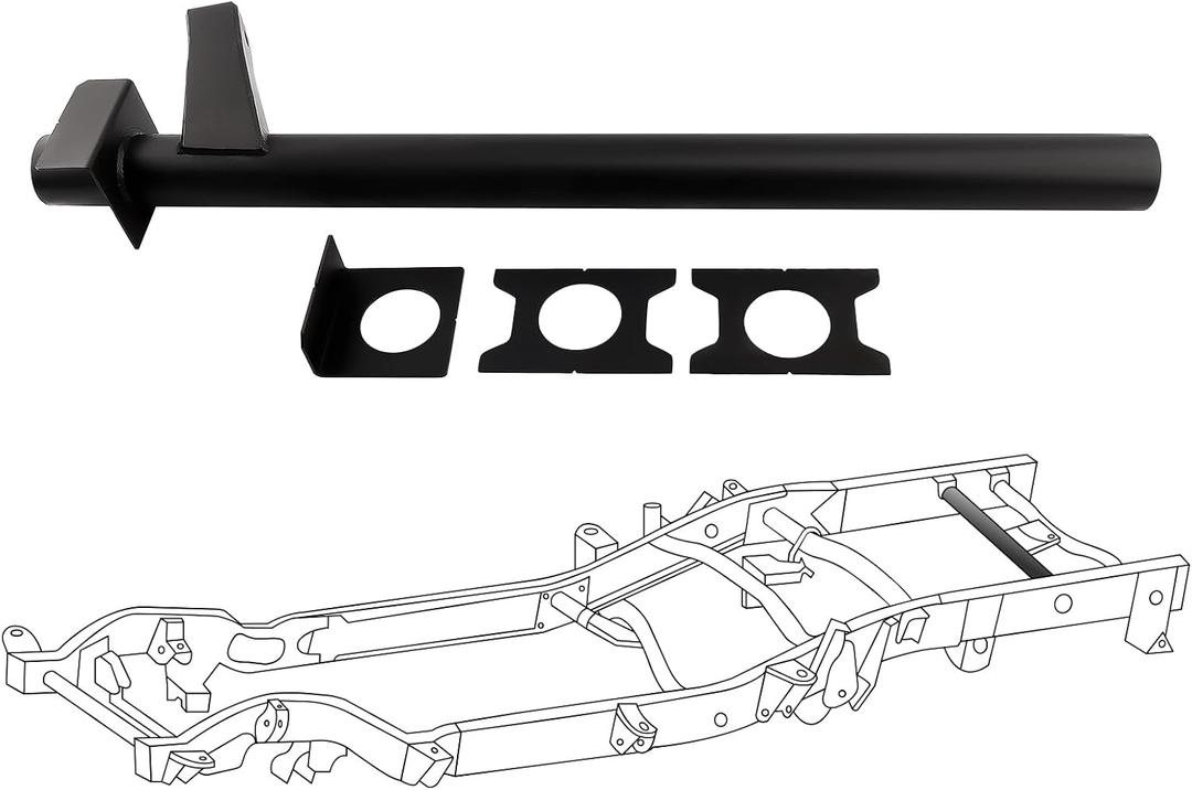 maXpeedingrods Rear Upper Shock Mount Crossmember with Bracket Fit for Chevy Silverado 1500 GMC Sierra 1500 2007-2014