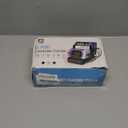 CREATIVE DESIGN 50W 6 Ports Multi Charger Station with 6 Charging Cables, USB Charging Dock for Multiple Devices, Compatible with Cellphone iPad Kindle Tablet and Other Electronic Devices (Black)