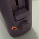 bella 2 Slice Slim Toaster, Fits-anywhere Kitchenware, 6 Setting Shade Control with Reheat & Cancel Buttons, Fits sourdough, 10 Long Slot, Anti Jam & Auto Shutoff, 900 Watt, Plum