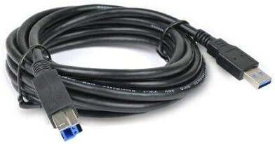 10ft SuperSpeed USB 3.0 Type A Male to B Male Cable for Printers/Scanners