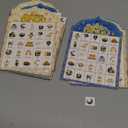 Fancy Land Ramadan Bingo Game for Kids Eid Mubarak Bingo Cards for Muslim Party Favors Family Classroom Activities Supplies 24 Players