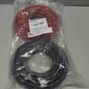 InstallGear 4 Gauge Wire - 50 feet 4 AWG Battery Cable - Copper Clad Aluminum (CCA) Wire for Car Audio, Amplifier Power, 4 Gauge Battery Cables, and Ground Applications (Red + Black)