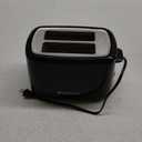 Toastmaster 2-Slice Cool Touch Toaster, black with stainless accent