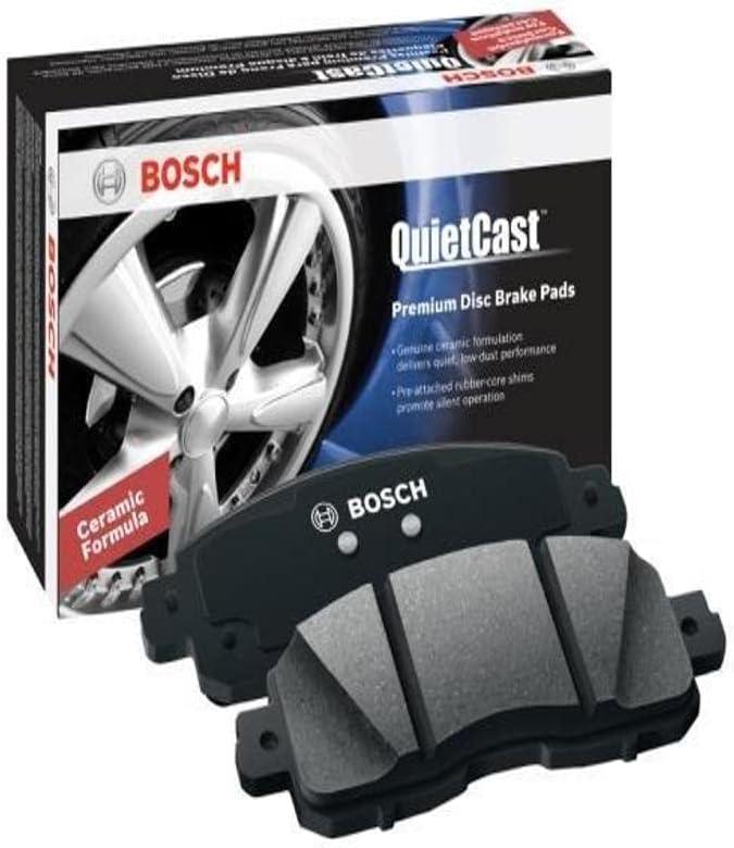 BOSCH BC1586 QuietCast Premium Ceramic Disc Brake Pad Set - Compatible with Select Lexus GS200t, GS300, GS350, GS450h, IS200t, IS300, IS350, RC200t, RC300, RC350; FRONT
