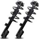 Front Pair Complete Struts Shocks Assembly w/Coil Spring Replacement for 2007-2012 Dodge Caliber 2007-2010 Jeep Compass Patriot Replace OE 172367-172368