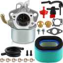 Carbhub 591925 Carburetor for 698479 693518 698475 591925 Engine Motor Powered Chipper Craftsman Tiller with Air Filter Fuel Hose Replace 591925