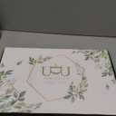 UDU 12 PCS White Pillar Candles with Glass Cylinder Vases Hurricane Glass Candle Holders for Pillar Candles Cylinder Vases for Centerpieces Wedding Table Party Home Decor