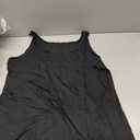 VintageClothing Womens Full Slip Tank Top Dress Soft Slip Under Dress Wide Straps Lingerie Nightgown (Black, L)