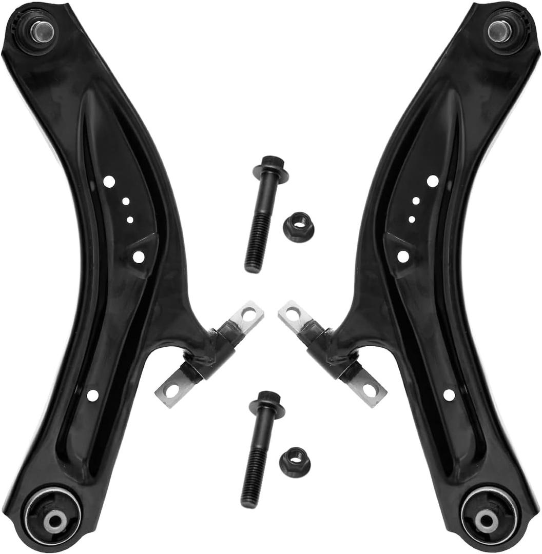 KEYOOG 2Pc Set K623110 K623111 Front Lower Control Arm and Ball Joint Assembly Fit for Ni-ssan 2014-2020 Rogue (2 Row Seating),17-22 Rogue Sport/Qashqai (S and SV) (OE# 545014BD0A 545004BD0A)