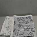 Qeils Soft Dog Blanket Washable, 29 x 25 Cat Blanket for Indoor Cats Large Medium Small Dog Puppy Essentials (Grey)